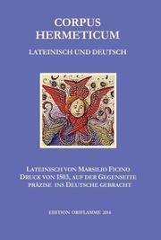 Corpus Hermeticum Lateinisch und Deutsch Martin, P 9783952426241