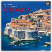 Croatia - Kroatien 2025 - 16-Monatskalender  9781835360057