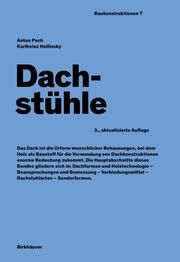 Dachstühle Pech, Anton/Hollinsky, Karlheinz 9783035627343