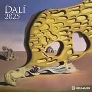 Dali 2025 - Wand-Kalender - Broschüren-Kalender - 30x30 - 30x60 geöffnet - Kunst-Kalender Dali, Salvador 4002725987969