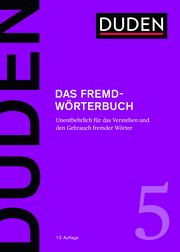 Das Fremdwörterbuch  9783411040636