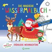 Das magische Wassermalbuch - Fröhliche Weihnachten!  9783743217195