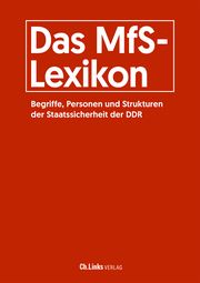 Das MfS-Lexikon Roger Engelmann/Bernd Florath/Daniela Münkel u a 9783962891398