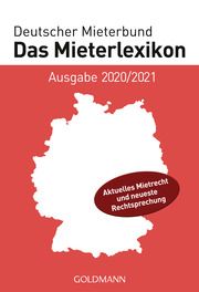 Das Mieterlexikon - Ausgabe 2020/2021 Deutscher Mieterbund Verlag GmbH 9783442178759