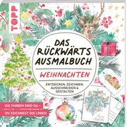 Das Rückwärts-Ausmalbuch Weihnachten Nied, Heinke 9783735880840