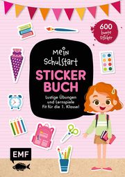 Das Stickerbuch zum Schulstart (rosa)  9783745921274