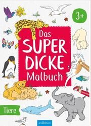 Das superdicke Malbuch - Tiere Helge Glatzel-Poch 9783845856216