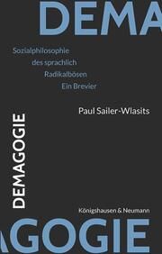 Demagogie Sailer-Wlasits, Paul 9783826087776