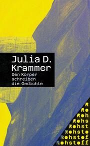 Den Körper schreiben die Gedichte Krammer, Julia D 9783751870078