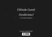 Denkkrümel Gerstl, Elfriede 9783990591208