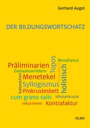 Der Bildungswortschatz Augst, Gerhard 9783487086385