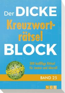 Der dicke Kreuzworträtsel-Block 25  9783625179214