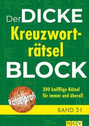 Der dicke Kreuzworträtsel-Block 31  9783625194651