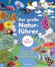 Der große Naturführer. Pflanzen, Tiere, Wolken und Sternbilder bestimmen. Nach Lebensräumen gegliedert Peyrot, Morgane/Pluchet, Blandine/Nitsch, Xavier 9783730610879