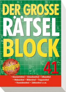 Der große Rätselblock 41  9783625172451