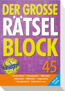 Der große Rätselblock 45  9783625175025