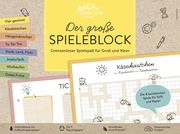 Der große Spieleblock. Grenzenloser Spielspaß für Groß und Klein pen2nature 9783987640353