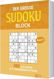 Der große Sudokublock 4  9783625186793