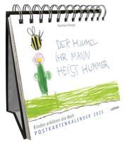Der Hummel ihr Mann heist Hummer - Postkartenkalender 2025 Ronge, Hartmut 9783830321200