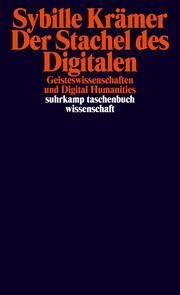 Der Stachel des Digitalen Krämer, Sybille 9783518300558