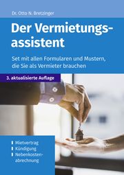 Der Vermietungsassistent Bretzinger, Otto N (Dr.) 9783965332829