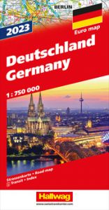 Deutschland 2023 Strassenkarte 1:750 000  9783828309920
