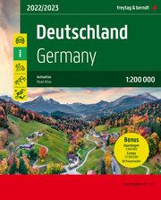 Deutschland, Autoatlas 1:200.000, Ausgabe 2022/2023 Freytag-Berndt und Artaria KG 9783707919578