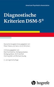 Diagnostische Kriterien DSM-5 American Psychiatric Association 9783801731021