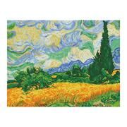 Diamond Painting Weizenfeld mit Zypressen (Van Gogh) Vincent van Gogh 4897073244259