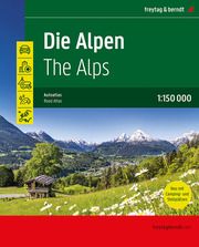 Die Alpen, Straßenatlas 1:150.000, freytag & berndt freytag & berndt 9783707922912