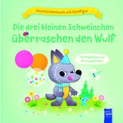 Die drei kleinen Schweinchen überraschen den Wolf Harman, Julie 9789464546019