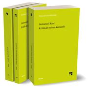 Die drei Kritiken Kant, Immanuel 9783787344390