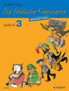 Die fröhliche Klarinette Spielbuch 3 Mauz, Rudolf 9783795748111