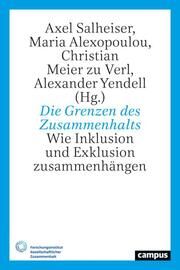 Die Grenzen des Zusammenhalts Axel Salheiser/Maria Alexopoulou/Christian Meier zu Verl u a 9783593518169