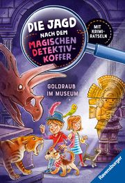 Die Jagd nach dem magischen Detektivkoffer 5: Goldraub im Museum. Erstlesebuch ab 7 Jahren für Jungen und Mädchen - Lesenlernen mit Krimirätseln Stronk, Cally 9783473461776