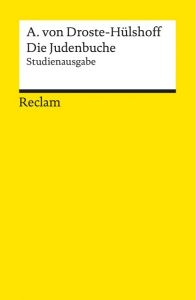 Die Judenbuche Droste-Hülshoff, Annette von 9783150194140