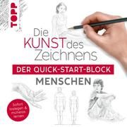 Die Kunst des Zeichnens Menschen. Der Quick-Start-Block frechverlag 9783772446979