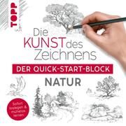 Die Kunst des Zeichnens Natur. Der Quick-Start-Block  9783735880352