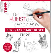 Die Kunst des Zeichnens Tiere - Der Quick-Start-Block  9783772447648