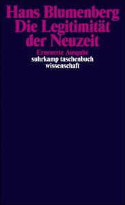 Die Legitimität der Neuzeit Blumenberg, Hans 9783518288689