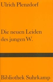 Die neuen Leiden des jungen W Plenzdorf, Ulrich 9783518220283