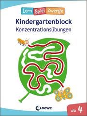 Die neuen LernSpielZwerge - Konzentrationsübungen Christine Thau 9783743203549