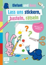 Die Sendung mit dem Elefanten - Lass uns stickern, basteln, rätseln Friedrich Streich / Trickstudio Lutterbeck GmbH / WDR mediagroup GmbH/ 9783745923346