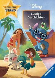 Disney: Lustige Geschichten mit Stitch und Vaiana - Lesen lernen mit den Leselernstars - Erstlesebuch - Kinder ab 6 Jahren - Lesen üben 1. Klasse Dalitz, Sarah 9783473498215