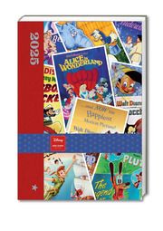 Disney Vintage Posters - A5-Tischkalender 2025  9781835272039