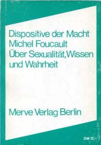 Dispositive der Macht Foucault, Michel 9783920986968