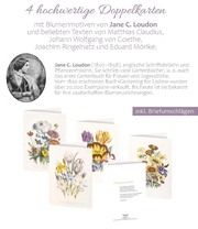 Doppelkarten 'Blumengrüße' mit Motiven von Jane C. Loudon  4260653744836