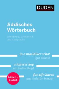Duden - Jiddisches Wörterbuch Lötzsch, Ronald (Prof. Dr.) 9783411062430
