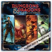 Dungeons and Dragons 2025 - Ehre unter Dieben - Wandkalender  9781835270714