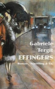 Effingers Tergit, Gabriele 9783895614934